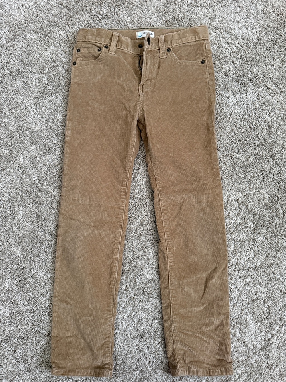 J. Crew boys Corduroy Pants in Camel Brown